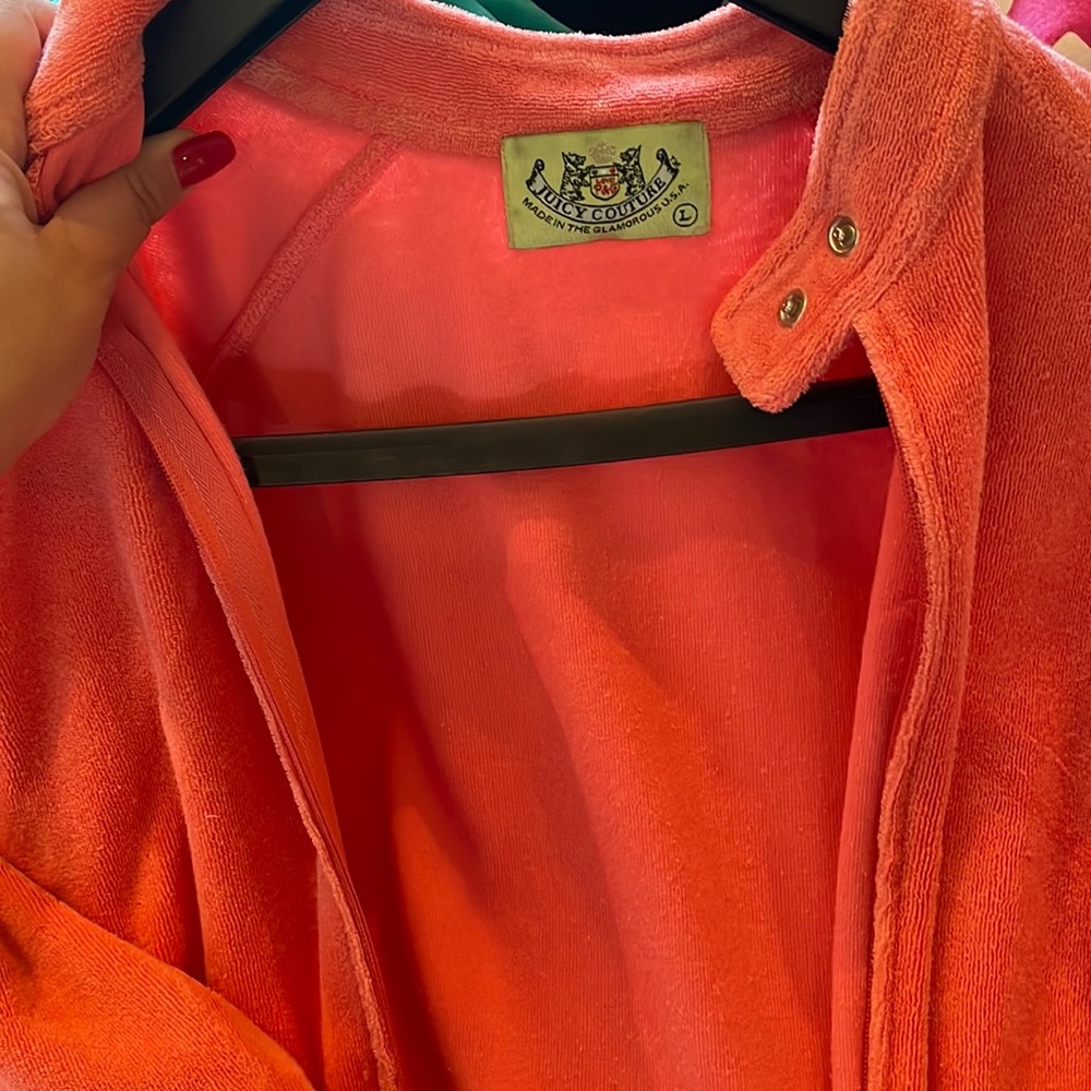 Juicy couture peach jacket